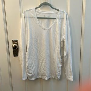 NWT Pact maternity long sleeved shirt XL